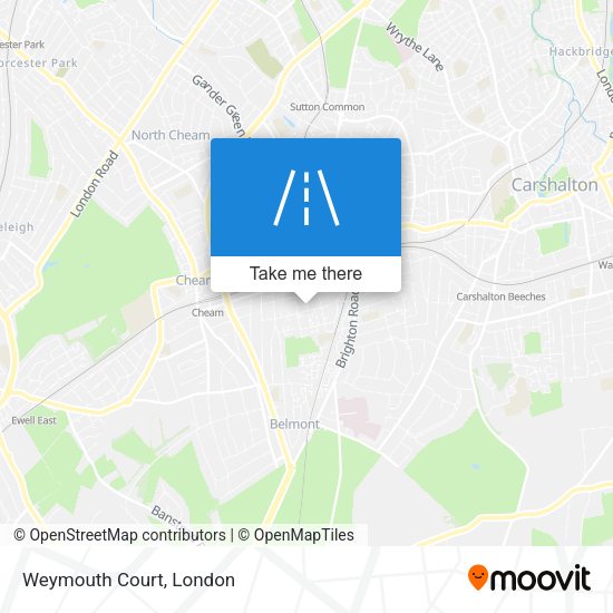 Weymouth Court map