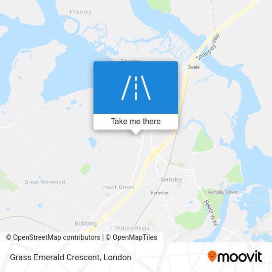 Grass Emerald Crescent map