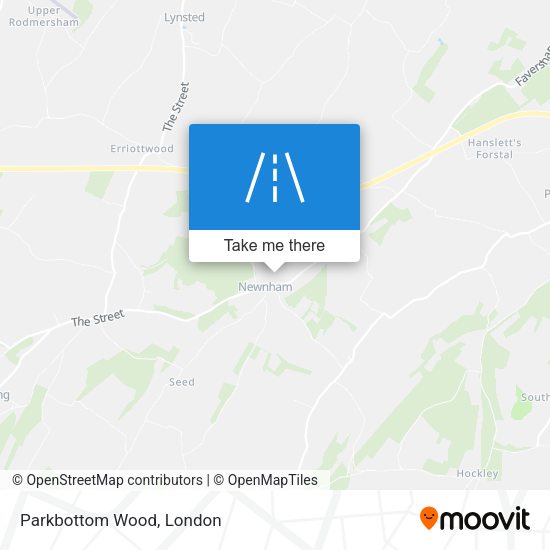 Parkbottom Wood map