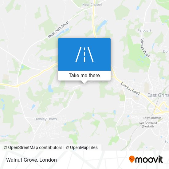 Walnut Grove map