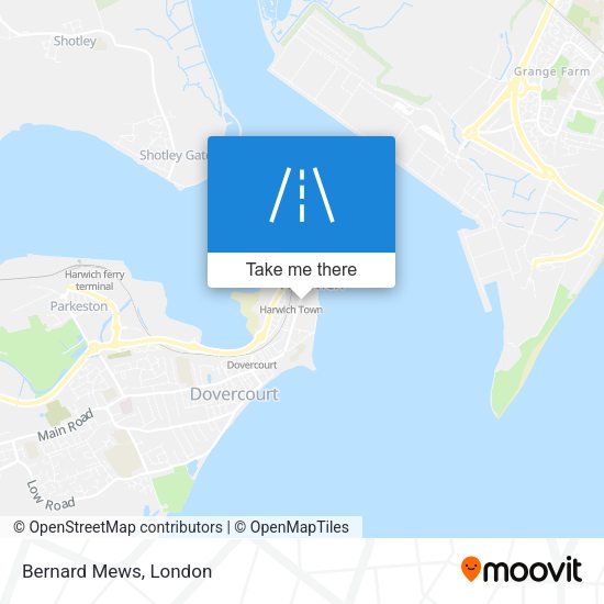 Bernard Mews map