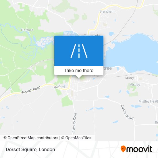 Dorset Square map