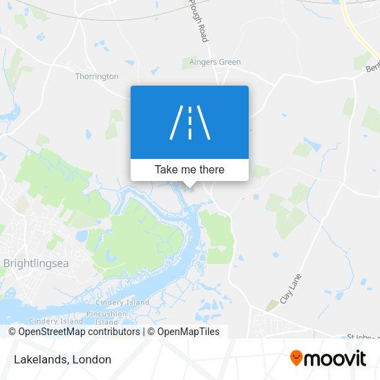 Lakelands map