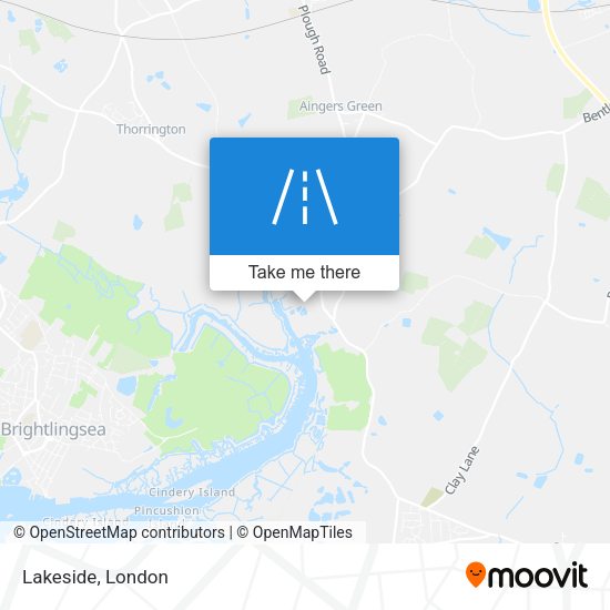 Lakeside map