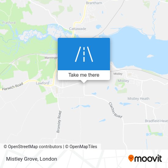 Mistley Grove map