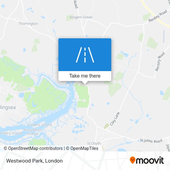 Westwood Park map