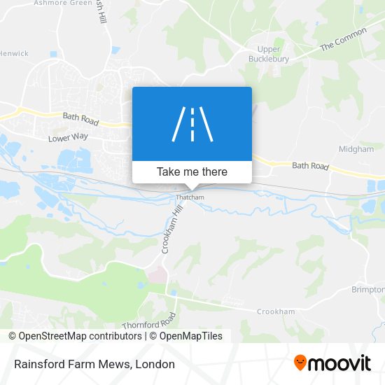 Rainsford Farm Mews map