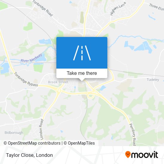 Taylor Close map