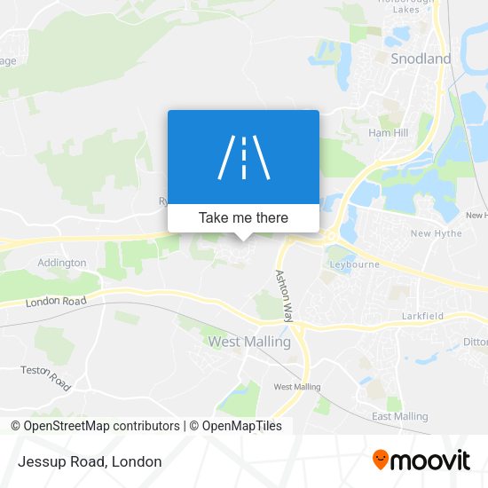 Jessup Road map