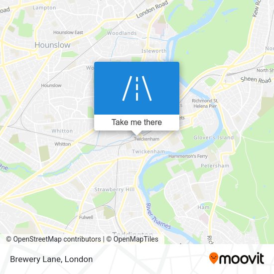 Brewery Lane map