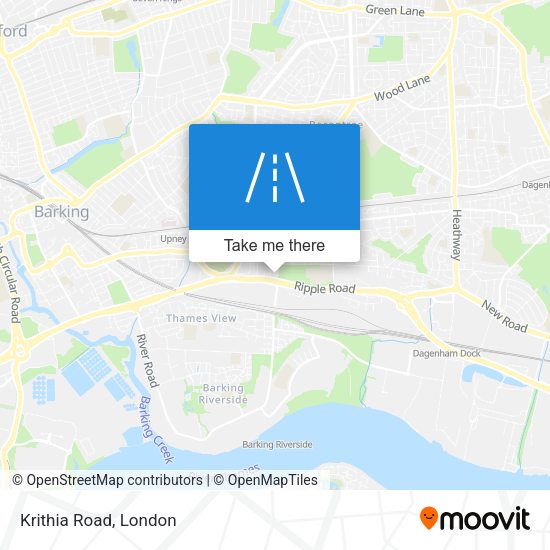 Krithia Road map