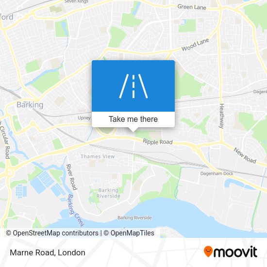 Marne Road map