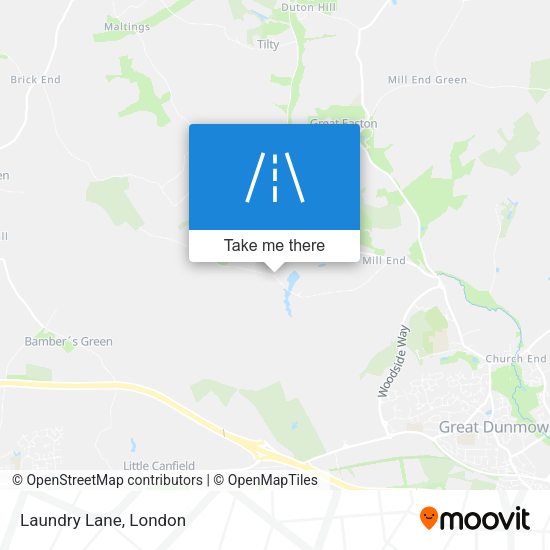 Laundry Lane map