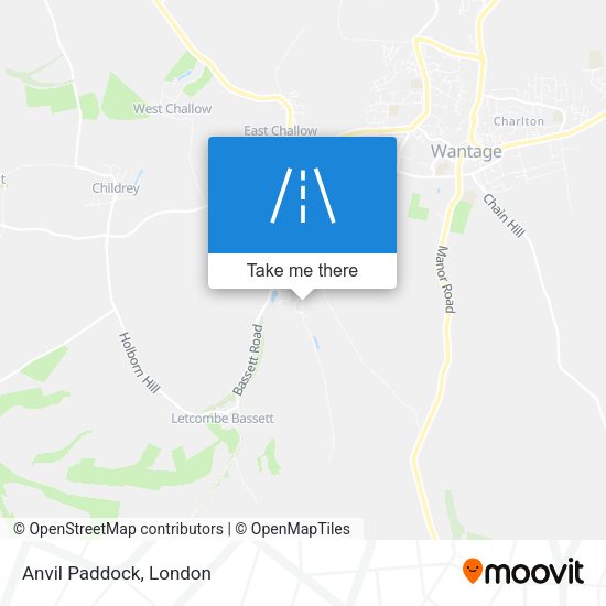 Anvil Paddock map