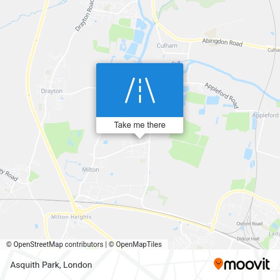 Asquith Park map