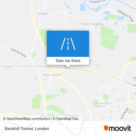 Backhill Tunnel map