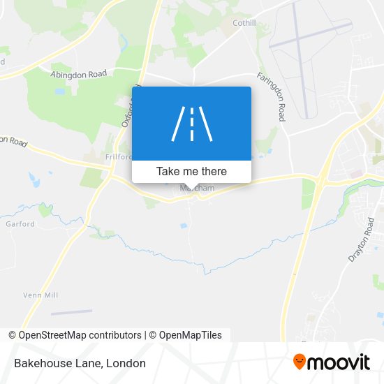 Bakehouse Lane map