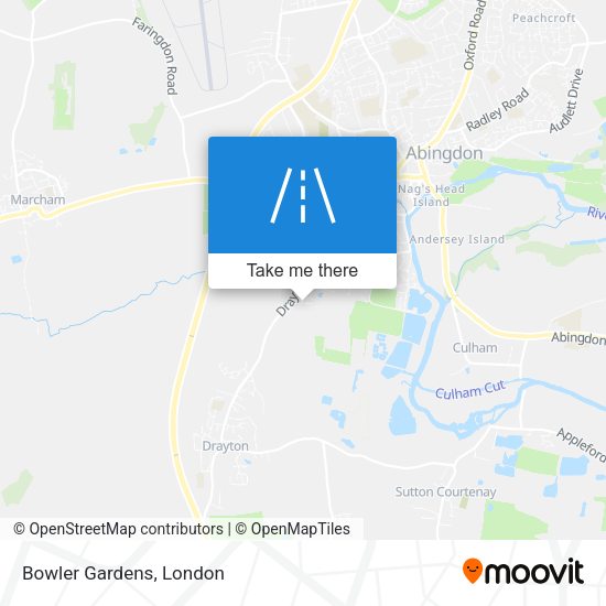 Bowler Gardens map