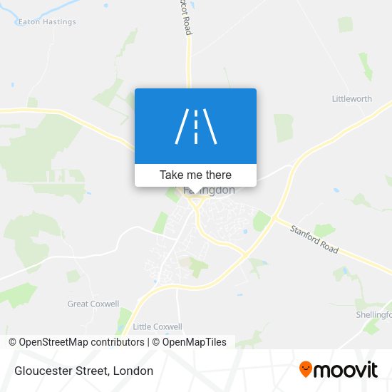 Gloucester Street map