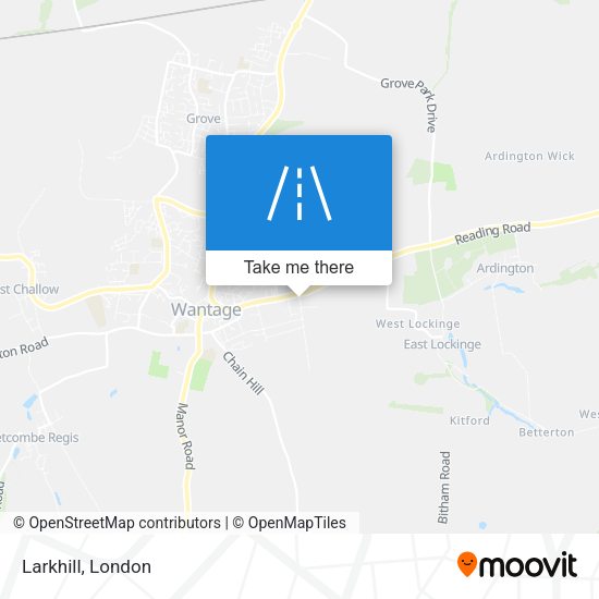 Larkhill map