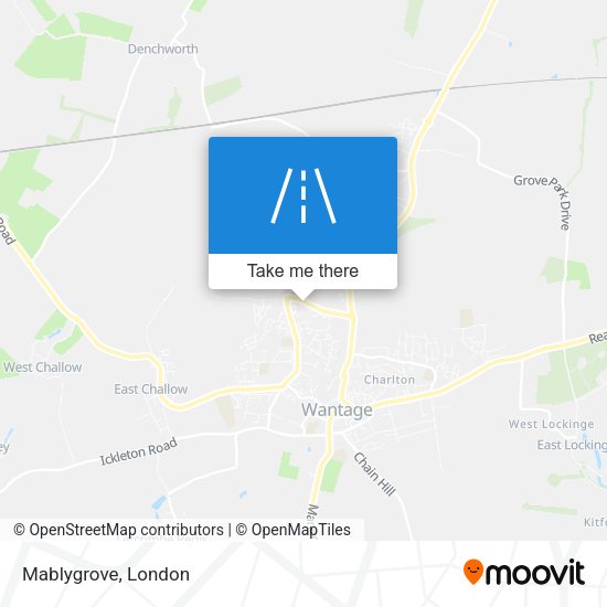 Mablygrove map