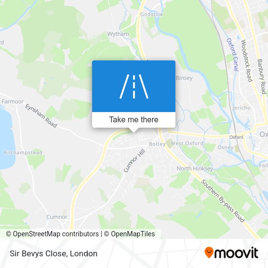 Sir Bevys Close map