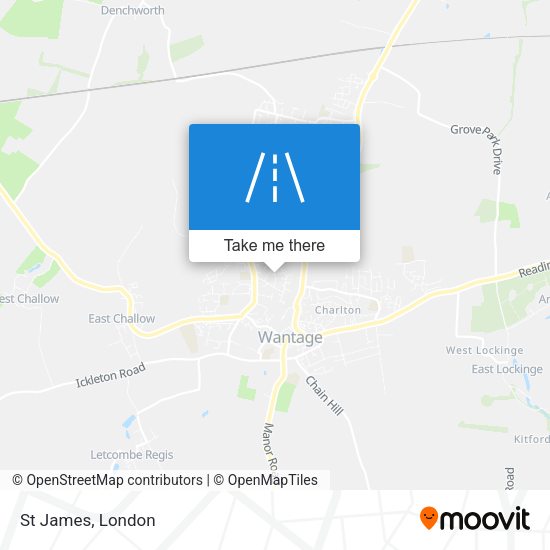 St James map