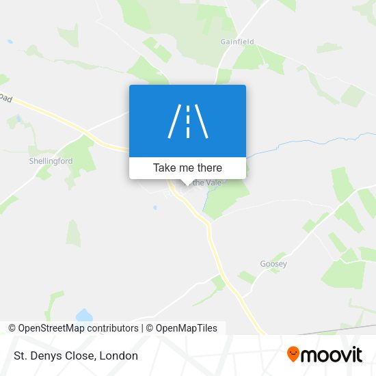 St. Denys Close map