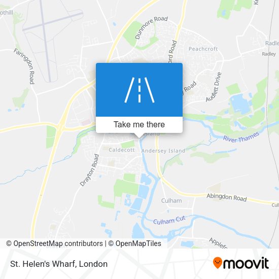 St. Helen's Wharf map