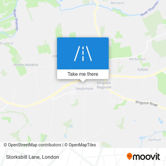 Storksbill Lane map