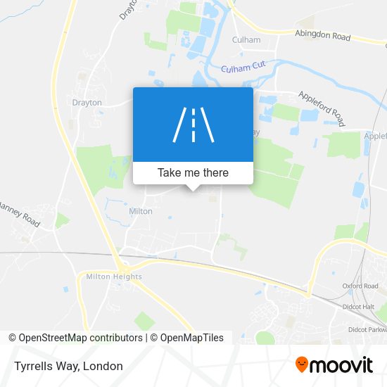 Tyrrells Way map