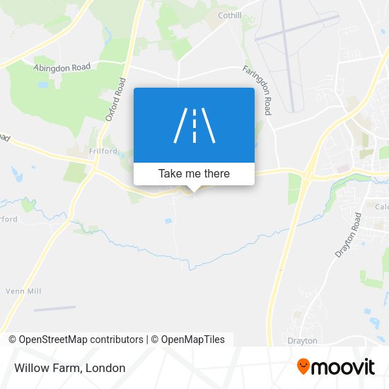 Willow Farm map