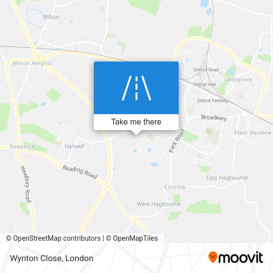 Wynton Close map