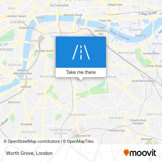Worth Grove map