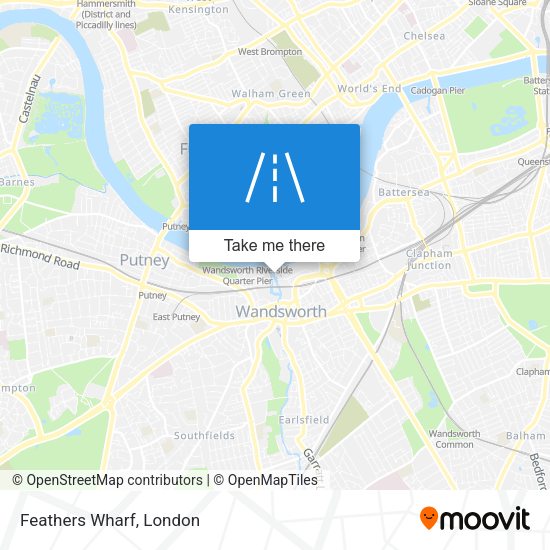 Feathers Wharf map