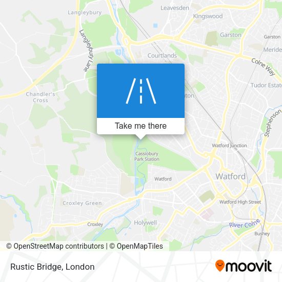 Rustic Bridge map