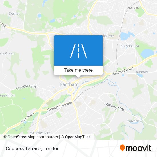Coopers Terrace map