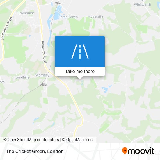 The Cricket Green map