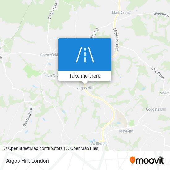 Argos Hill map