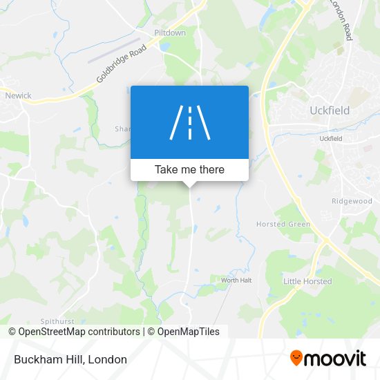 Buckham Hill map