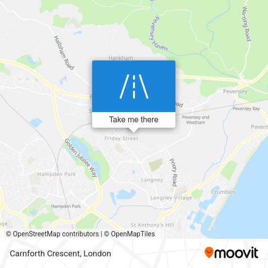 Carnforth Crescent map