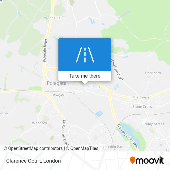 Clarence Court map
