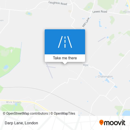 Darp Lane map
