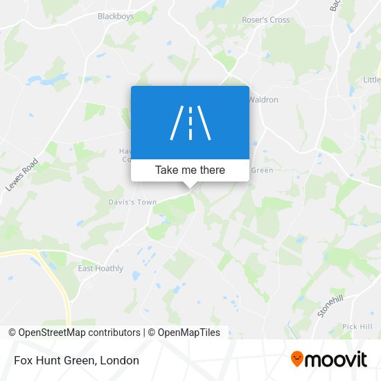 Fox Hunt Green map