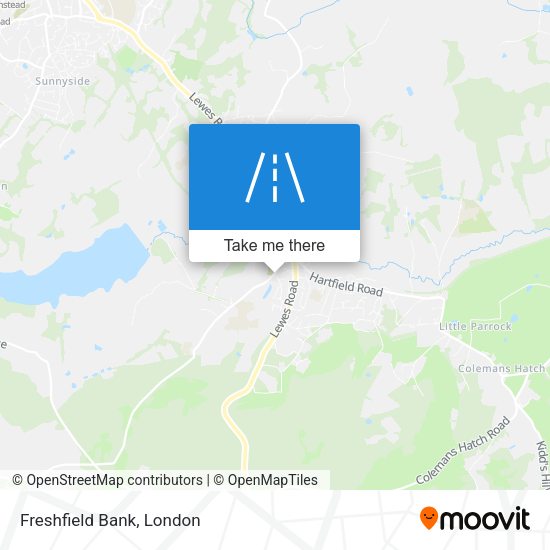 Freshfield Bank map
