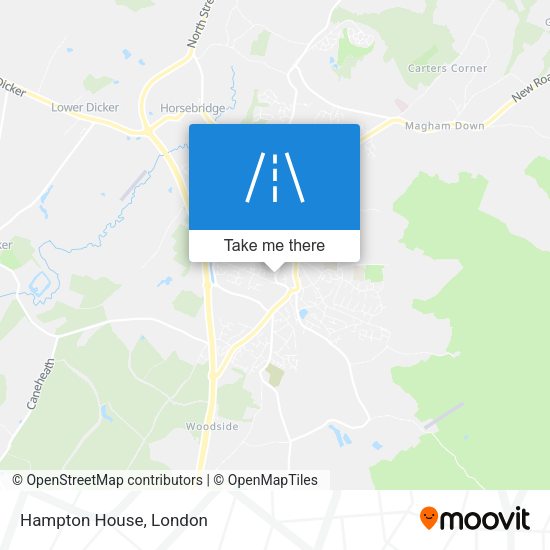 Hampton House map