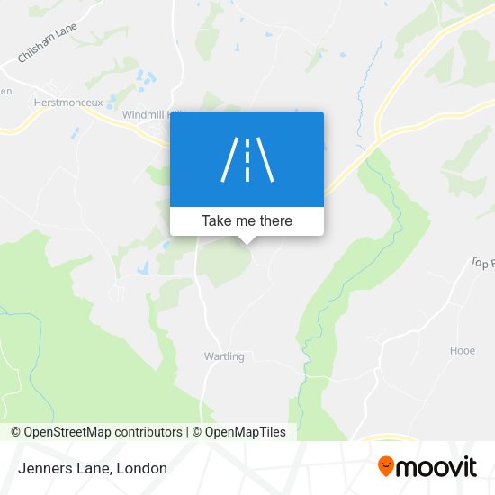 Jenners Lane map