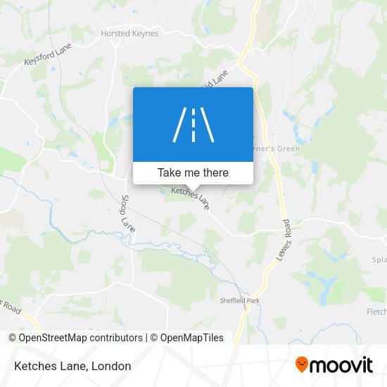 Ketches Lane map