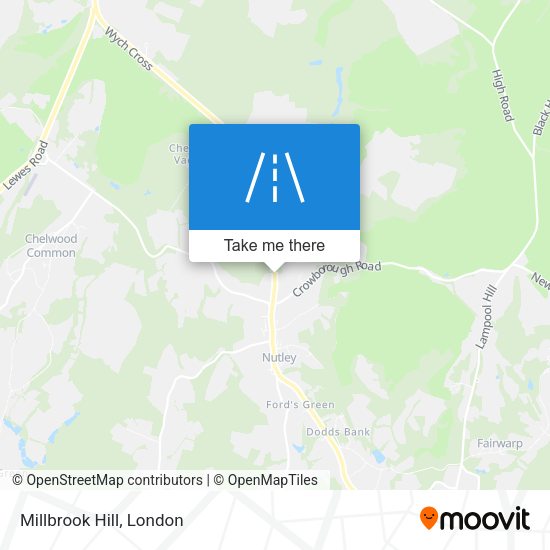 Millbrook Hill map