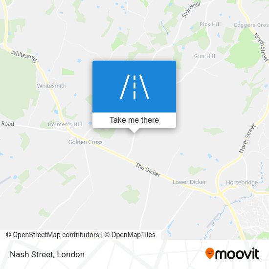 Nash Street map